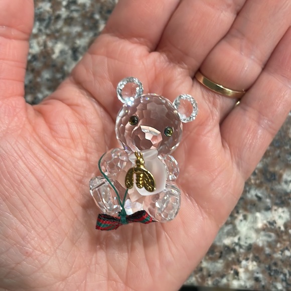 🐻 Swarovski Crystal Kris Bear with Honey Pot #213068🐻 - Picture 3 of 6